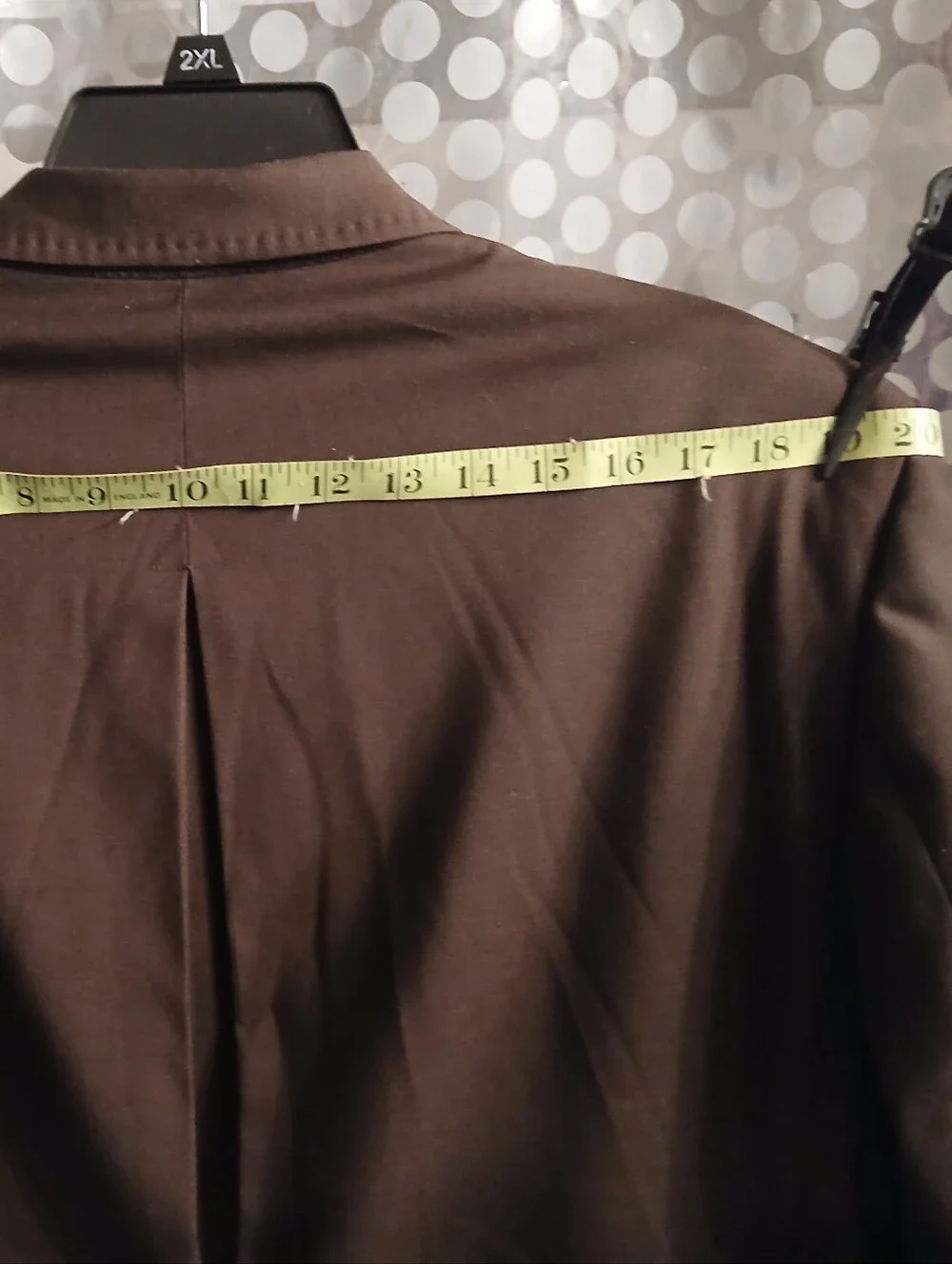 Steve Harvey Tv Collection Men's 42L Brown Single-Breasted Suit Jacket. FF#474